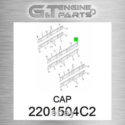 2201504C2 CAP fits INTERNATIONAL TRUCK (New OEM)