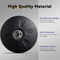 22.5 Aero Wheel Covers for Semi Trucks, Twist & Lock, 4 Pcs FREE SHIPPING
