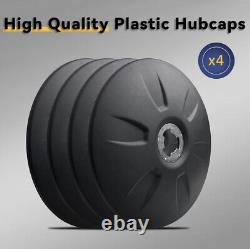 22.5 Aero Wheel Covers for Semi Trucks, Twist & Lock, 4 Pcs FREE SHIPPING