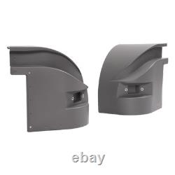 2PCS Gray Corner Cap Kit For Morgan Truck #62664 & 62665 Curbside & Roadside