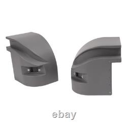 2PCS Gray Corner Cap Kit For Morgan Truck #62664 & 62665 Curbside & Roadside
