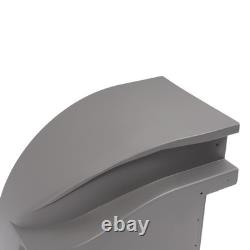 2PCS Gray Corner Cap Kit For Morgan Truck #62664 & 62665 Curbside & Roadside