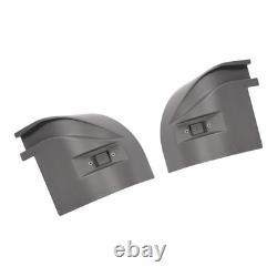 2PCS Gray Corner Cap Kit For Morgan Truck #62664 & 62665 Curbside & Roadside