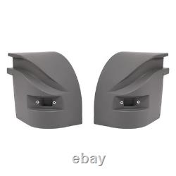 2PCS Gray Corner Cap Kit For Morgan Truck #62664 & 62665 Curbside & Roadside