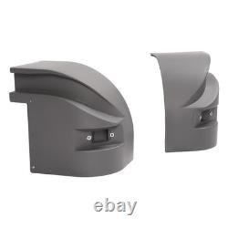 2PCS Gray Corner Cap Kit For Morgan Truck #62664 & 62665 Curbside & Roadside