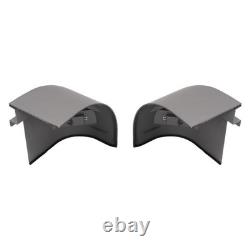 2PCS Gray Corner Cap Kit For Morgan Truck #62664 & 62665 Curbside & Roadside