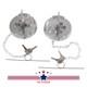 2pcs Lever Style 4 Locking Diesel Fuel Cap 11-04859-200 For Peterbilt Trucks