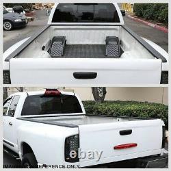 2PCS Truck Bed Cap Molding Rail Protector Cover For 80-96 Ford F-150 8Ft Bed