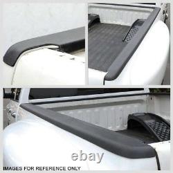 2PCS Truck Bed Cap Molding Rail Protector Cover For 80-96 Ford F-150 8Ft Bed