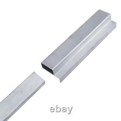 2PCS Truck Cap & Topper Ladder Rack Universal Aluminum Heavy Duty 400lb Capacity