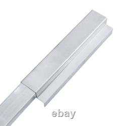 2PCS Truck Cap & Topper Ladder Rack Universal Aluminum Heavy Duty 400lb Capacity