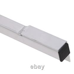 2PCS Truck Cap & Topper Ladder Rack Universal Aluminum Heavy Duty 400lb Capacity