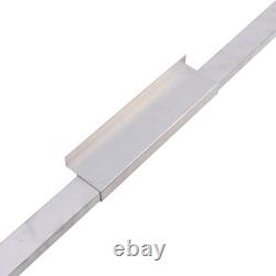 2PCS Truck Cap & Topper Ladder Rack Universal Aluminum Heavy Duty 400lb Capacity