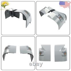 2Pcs Corner Caps Kit Curbside & Roadside Fit For Box Truck 62664 / 62665