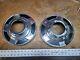 (2) New 1973-1987 Chevy Pickup Truck Hubcap Cap Oem 1/2 1500 73-87 10.5 Open Gm