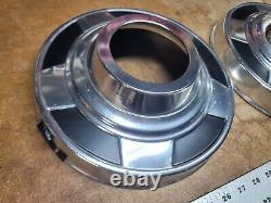 (2) NEW 1973-1987 Chevy Pickup Truck Hubcap Cap OEM 1/2 1500 73-87 10.5 OPEN GM