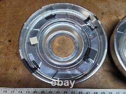 (2) NEW 1973-1987 Chevy Pickup Truck Hubcap Cap OEM 1/2 1500 73-87 10.5 OPEN GM