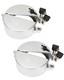 2 Pcs Upgrade Semi Truck Locking Fuel Cap Cover, Compatible With Freightliner