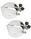 2 Pcs Upgrade Semi Truck Locking Fuel Cap Cover, Compatible With Freightliner