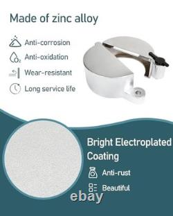 2 PCS Upgrade Semi Truck Locking Fuel Cap Cover, Compatible with Freightliner