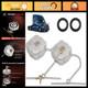 2-pack 3 Locking Diesel Fuel Tank Caps For Freightliner Trucks Replaces 03-37