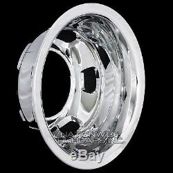 2 REAR 2003-18 DODGE RAM 3500 17 Chrome Dual Wheel Simulators Dually Rim Covers