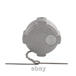 2x New Fuel Cap For Freightliner Trucks- 1/4 Turn Non-Locking