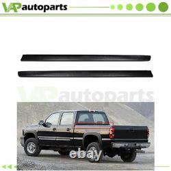 2x Truck Bed Caps witho Holes For 1999-2006 Chevy Silverado GMC Sierra 6'6 Bed