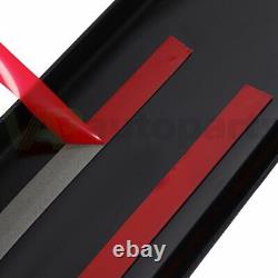 2x Truck Bed Caps witho Holes For 1999-2006 Chevy Silverado GMC Sierra 6'6 Bed