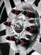 32 True Spike Fat 14x1.5 Lug Nuts 4 Machined Bullet For Dodge Ram Trucks Red