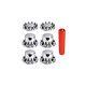 33mm Thread-on Nut Covers Abs Chrome Complete Axle Cover Kit For Semi Trucks