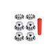 33mm Thread-on Nut Covers Abs Chrome Complete Axle Cover Kit For Semi Trucks