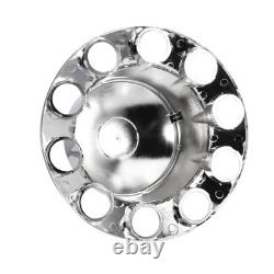 33mm Thread-on Nut Covers ABS Chrome Complete Axle Cover Kit for Semi Trucks