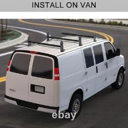 3PCS Adjustable Universal Truck Cap Topper Ladder Rack for Camper Shell Lumber