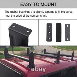 3PCS Adjustable Universal Truck Cap Topper Ladder Rack for Camper Shell Lumber