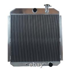3ROW Aluminum Radiator FOR 1955-1959 GMC Truck 1956 1957 1958 GMC Truck
