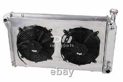 3Row ALUMINUM RADIATOR+SHROUD+ FANS Fit 1988-99 CHEVY TRUCK C/K 5.0/5.7L V8 28W