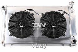 3Row ALUMINUM RADIATOR+SHROUD+ FANS Fit 1988-99 CHEVY TRUCK C/K 5.0/5.7L V8 28W