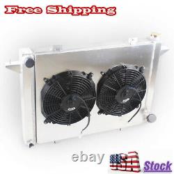 3Row Radiator&Fan For 1989-1993 1990 Dodge Ram Truck Pickup 5.9L Diesel CC1198