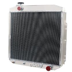 3Row Radiator+Fan Shroud For 1953-56 FORD Pickup Truck F-100 F-250 F-350 3.5L V8