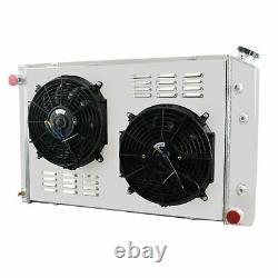 3Row Radiator Shroud Fan For 1973-1987 Chevy C/K C10 C20 C30 K10/20 Pickup Truck