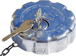 3 Keyed Alike Pair Locking Diesel Fuel Cap for Volvo VNL Series Low Sulfur Fuel