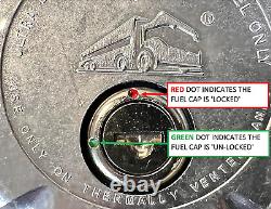 3 Keyed Alike Pair Locking Diesel Fuel Cap for Volvo VNL Series Low Sulfur Fuel