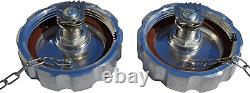 3 Keyed Alike Pair Locking Diesel Fuel Cap for Volvo VNL Series Low Sulfur Fuel