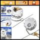 3 Locking Fuel Cap (2pcs) For Volvo Vn/vnl Trucks, Aluminum Diesel Tank Replace