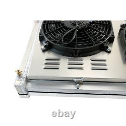 3 ROWS RADIATOR SHROUD FAN For 1967-1972 Chevy C/K C10 C20 C30 K10 K20 K30 Truck