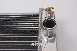 3 ROW ALUMINUM RADIATOR &SHROUD &FAN Fit 1963-1966 Chevy C10 C20 C30 Truck 64 65