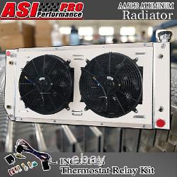 3 ROW RADIATOR SHROUD FAN Fit 1988-2000 CHEVY C/K 1500 2500 3500 TRUCK CC1520