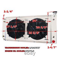 3 ROW RADIATOR SHROUD FAN Fit 1988-2000 CHEVY C/K 1500 2500 3500 TRUCK CC1520