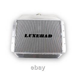 3 Row ALUMINUM Radiator SHROUD & Fan 66-79 Ford F100 F150 F250 F350 Bronco Truck